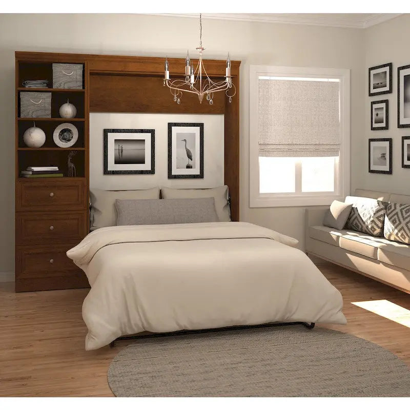 Letto a scomparsa e organizer per armadio a muro Versatile (84W) di Bestar