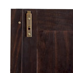 Palace Imports Armadio Intelligente 100% Legno Massello con 2 Cassetti, Pomelli in Metallo o Legno