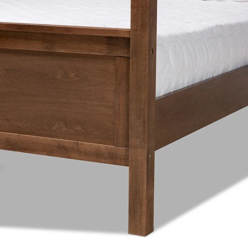 Copper Grove Atabae Platform Canopy Bed