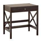 Simple Living X-Frame Farmhouse Wood Desk