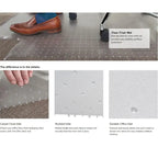 New Fashion PVC Studded Transparent Office Chair Mat Pads