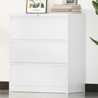 35W 2/3/4-drawer Lateral Locking Steel File Cabinet for A4, Legal, Letter