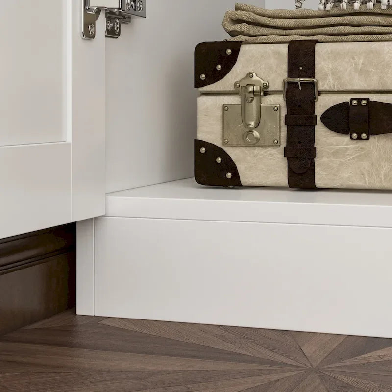 47.2W Contemporary Modern Freestanding Wardrobe Armoire Closet