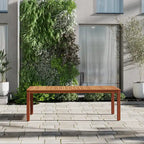 Amazonia George 9pc FSC Wood Outdoor Wood Patio Dining Set