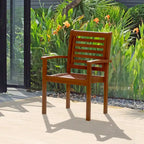Amazonia George 9pc FSC Wood Outdoor Wood Patio Dining Set