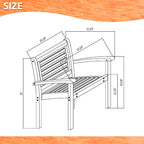 Amazonia George 9pc FSC Wood Outdoor Wood Patio Dining Set