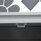 kleankin Modern Over The Toilet Storage Cabinet, Double Door Bathroom Organizer