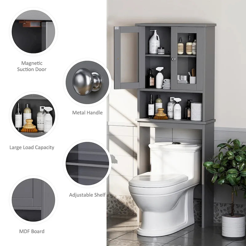 Futzca Over The Toilet Storage Cabinet