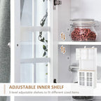 HOMCOM 72-inch Transitional Kitchen Cabinet Pantry