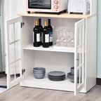 HOMCOM 72-inch Transitional Kitchen Cabinet Pantry