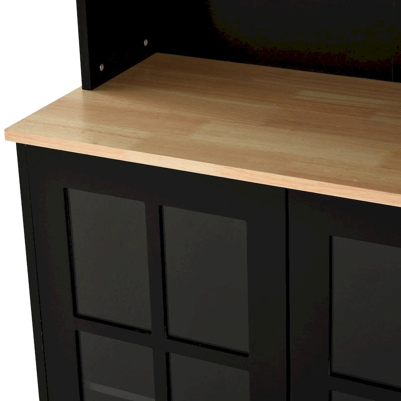 HOMCOM 72-inch Transitional Kitchen Cabinet Pantry
