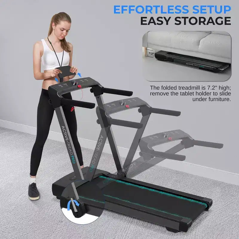 Tapis Roulant Motorizzato Pieghevole SereneLife - Home Gym