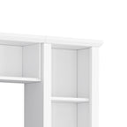Mobile TV con ponte, porta TV con ripiani regolabili per TV fino a 75 pollici, due console multimediali