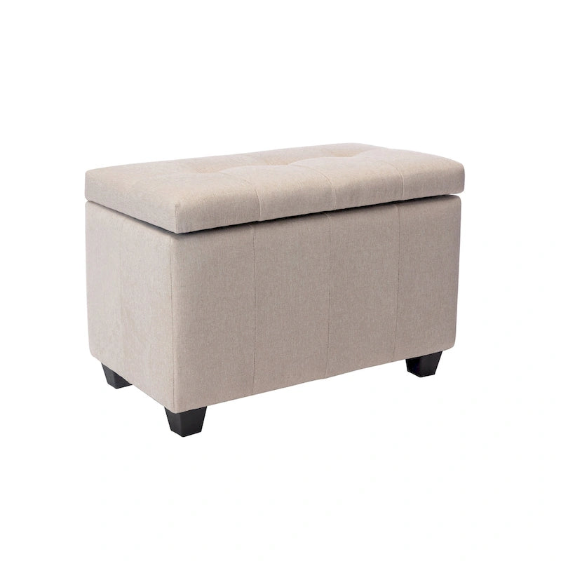 Porthos Home Vivi Fabric Flip Top Storage Bench