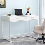 Computer Desk with Drawers, Writing Desk