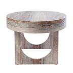 SEI Furniture Chadwick Contemporary Brown Faux Stone Coffee Table