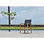 LifestyleGarden Set da pranzo da esterni 9 pz con finitura in teak - 9 pezzi