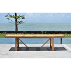 LifestyleGarden Set da pranzo da esterni 9 pz con finitura in teak - 9 pezzi