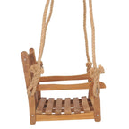 Chic Teak Chippendale Teak Wood Double Porch Swing, 60 inch