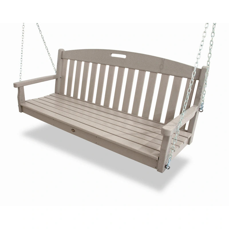 Dondolo da giardino Trex Outdoor Furniture Yacht Club in POLYWOOD