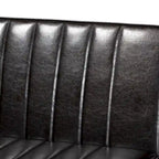 Daymond Mid-Century Modern 2-Piece Dining Nook Banquette Set