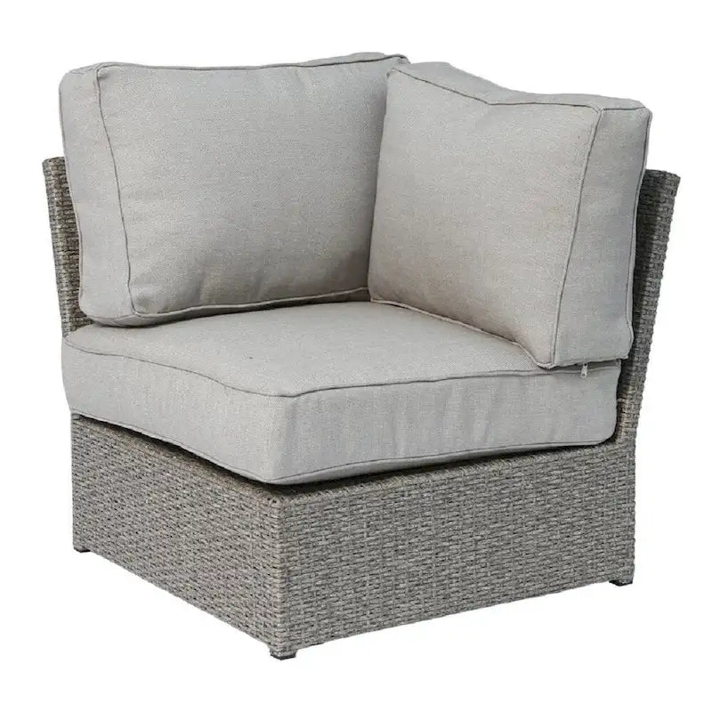 12 Piece Rattan Sectional Seating Group with Cushions