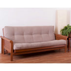 6-inch Thick Twill Futon Mattress (Twin, Full, or Queen)