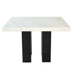 Steve Silver Mhlanga 54-inch Square Standard Height Dining Table - White