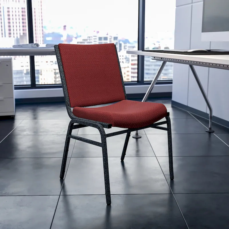 4 Pack Heavy Duty Stack Chair - 21D x 19.75W x 31.25H