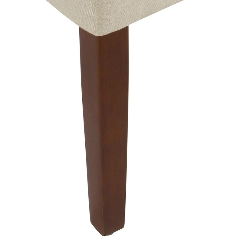 HomePop Meredith Anywhere Chair - Stain Resistant Cream Fabric