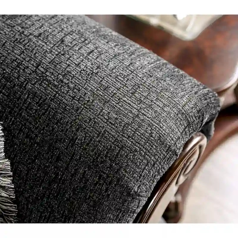 Mansuri Traditional Chenille Rolled Arms 2-Piece Sofa Set by Gracewood Hollow