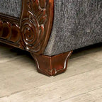 Mansuri Traditional Chenille Rolled Arms 2-Piece Sofa Set by Gracewood Hollow