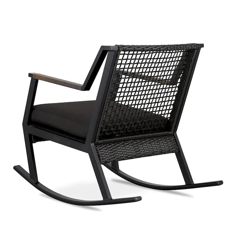 Calvin 25 Rocker Black (set of 2) by Real Flame