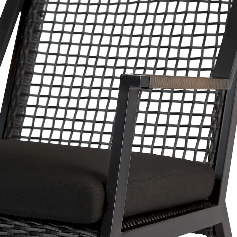 Calvin 25 Rocker Black (set of 2) by Real Flame