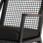 Calvin 25 Rocker Black (set of 2) by Real Flame