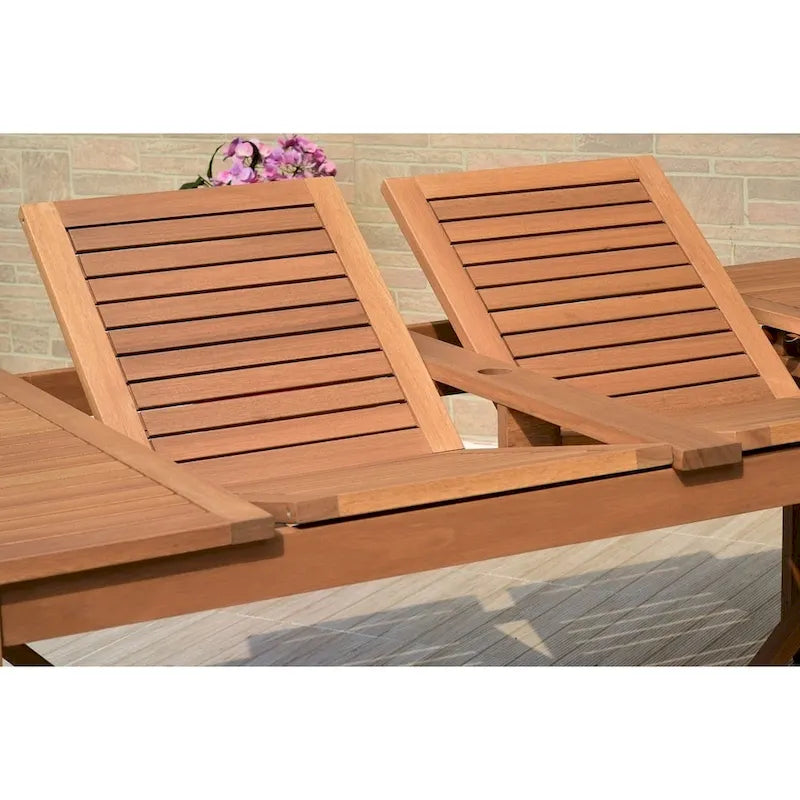 Amazonia Granada Extendable 11 piece Rectangular Patio Dining Set - 11 Piece