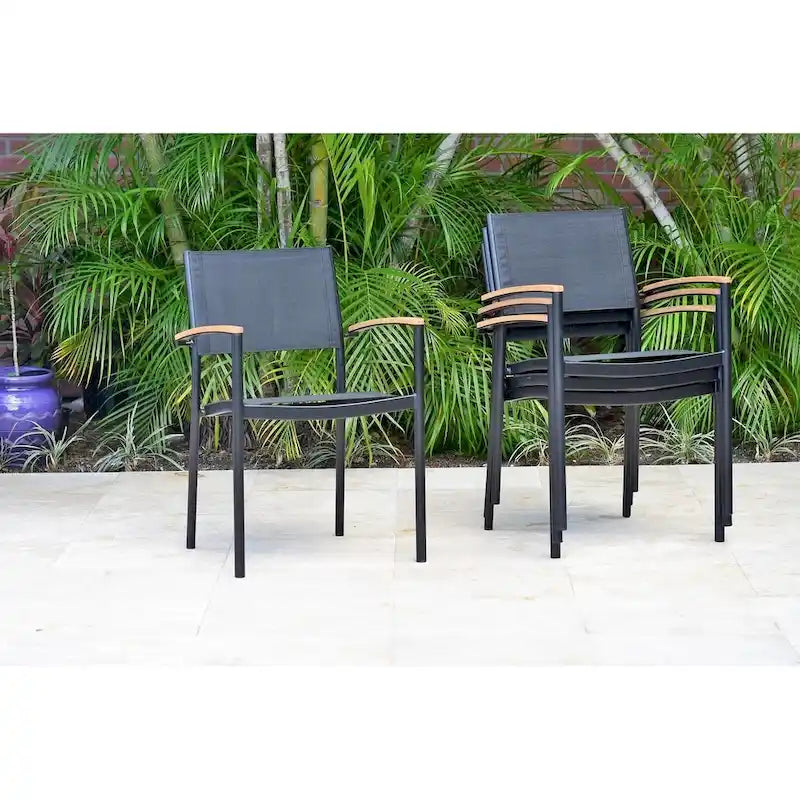Amazonia Granada Extendable 11 piece Rectangular Patio Dining Set - 11 Piece