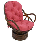 48-inch by 24-inch Twill Indoor Seat/Back Rocker Cushion (Cushion Only) - 48 x 24