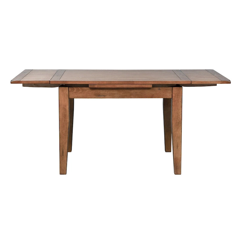 Treasures Rustic Oak 5-piece Sheaf Back Retractable Dinette Set
