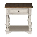 Morgan Creek Antique White Opt 3 Piece Set (1-Cocktail 2-End Tables)