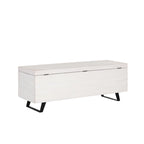 Broadmore 46-inch Acacia Wood Storage Bench
