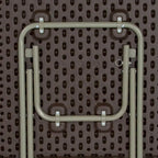 1.95-Foot Square Rattan Plastic Folding Table - Outdoor Event Table