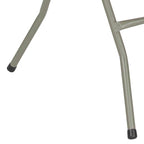 1.95-Foot Square Rattan Plastic Folding Table - Outdoor Event Table