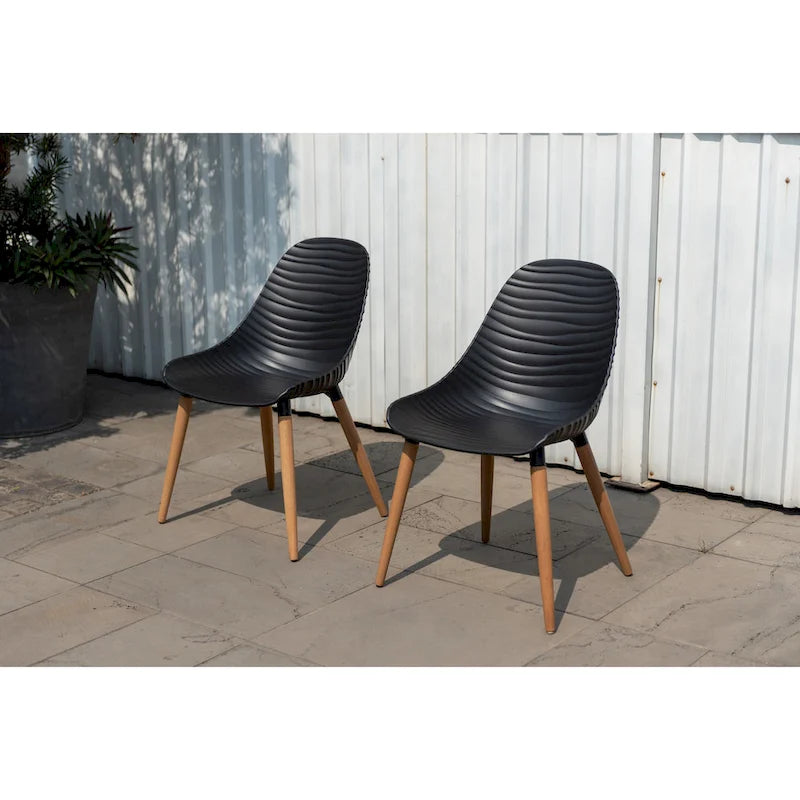 Amazonia 100% FSC Certified Wood Resser Outdoor Patio Dining Set