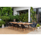 Amazonia 100% FSC Certified Wood Resser Outdoor Patio Dining Set