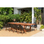 Amazonia 100% FSC Certified Wood Resser Outdoor Patio Dining Set