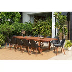 Amazonia 100% FSC Certified Wood Resser Outdoor Patio Dining Set