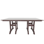 Polytrends Altura 7-Piece Poly Eco-Friendly All Weather Outdoor Dining Set with Armchairs