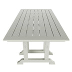 Polytrends Altura 7-Piece Poly Eco-Friendly All Weather Outdoor Dining Set with Armchairs