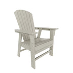 Polytrends Altura 7-Piece Poly Eco-Friendly All Weather Outdoor Dining Set with Armchairs